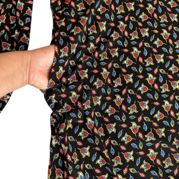 Boden Dress Womens US 16-18R Black Willow Jersey Dress European Classic Preppy - Picture 8 of 15